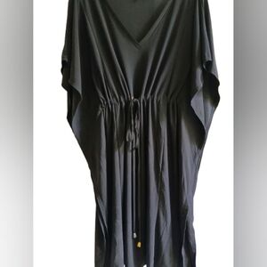 Scarlett Nite Women's Black Stretch Flowy Dress/Beach Cover Up Size 10 Whimsigot